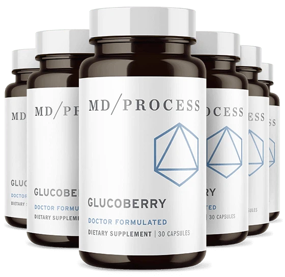 GlucoBerry 6 bottle